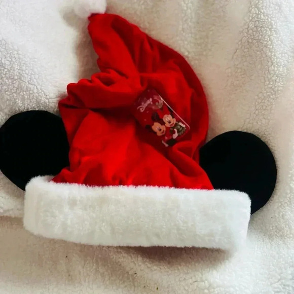 MICKEY Mouse EARS HAT XMAS TIME - Picture 1 of 7